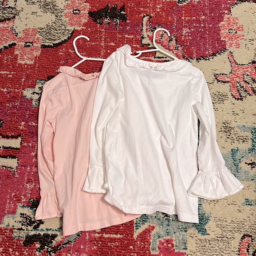 Two 3-Quarter Sleeved Shirts with Ruffles - Picture 6 of 6